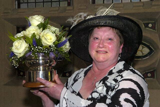 Sue Ridgard at the Woman of the Year lunch in 2010