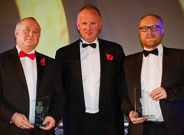 Business Man of the Year - Daniel Shackleton and Stephen Grindrod<br > Rochdale Business Awards 2012