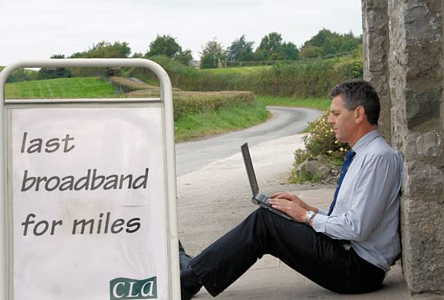 Broadband needed in all rural areas

