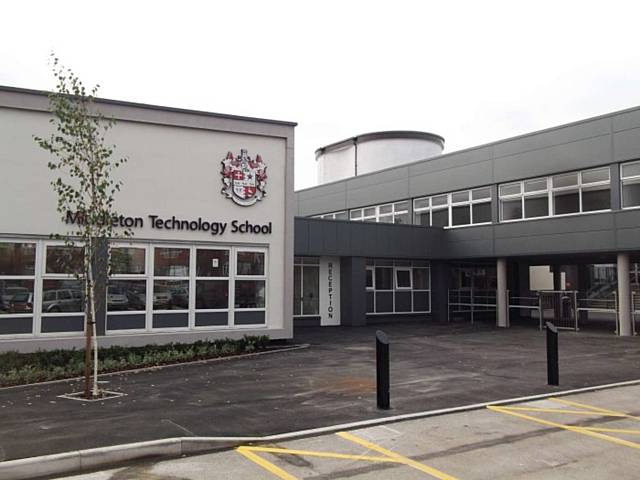 Middleton Technology School was evacuated after a bomb scare