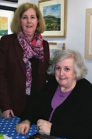 Elizabeth White with Anne Pelham