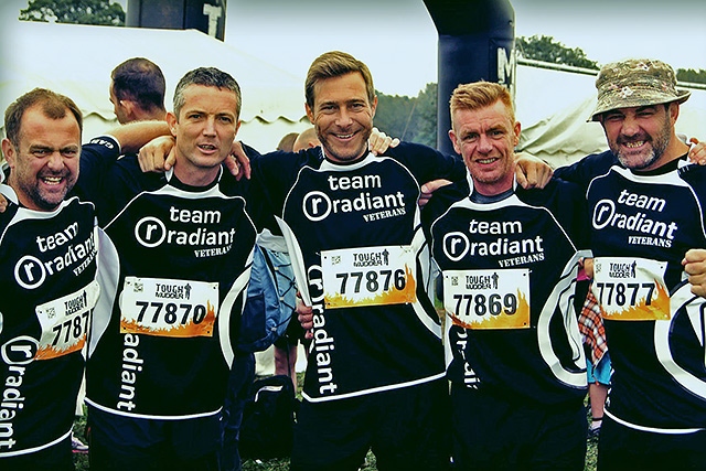Team Radiant: Jon Edmondson, Garth Edwards, Simon Barker, Ged Maguire and Simon Entwistle
