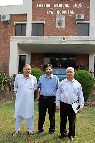 Rochdale Sahiwal Working Party at the Lakson Medical Trust Eye Hospital in Sahiwal