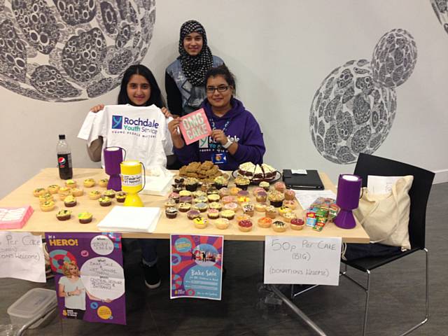 Rochdale Youth Service Girls Group raise £60 for Children in Need