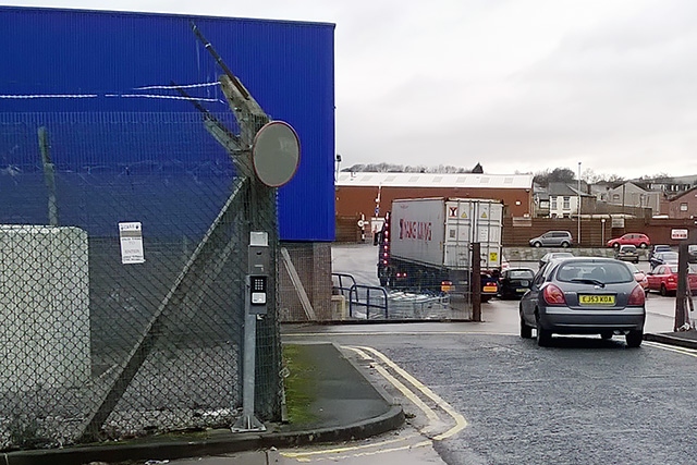 Vehicles using B&M car park to get from Pitt Street to Haynes Street