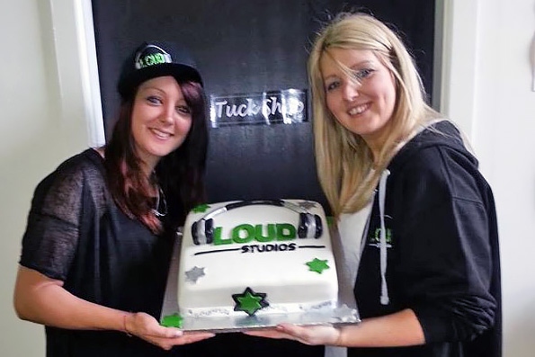 Loud Studio owners Sarah and Laura