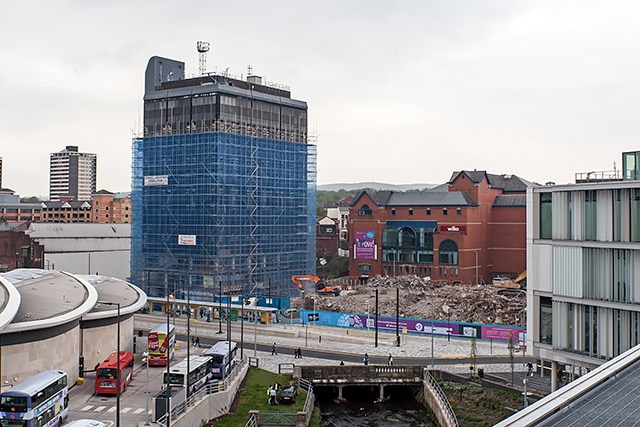 Town Centre demolition