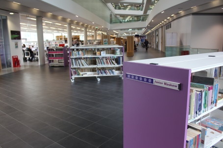 Rochdale Central Library before the flood