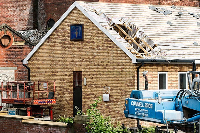 Demolition of St Andrew's Church