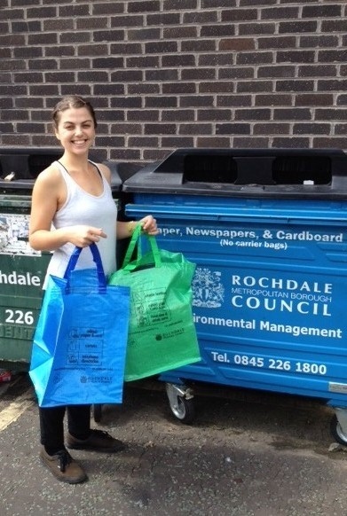 Zoe Anders, Outreach Officer for Greater Manchester Waste Disposal Authority 