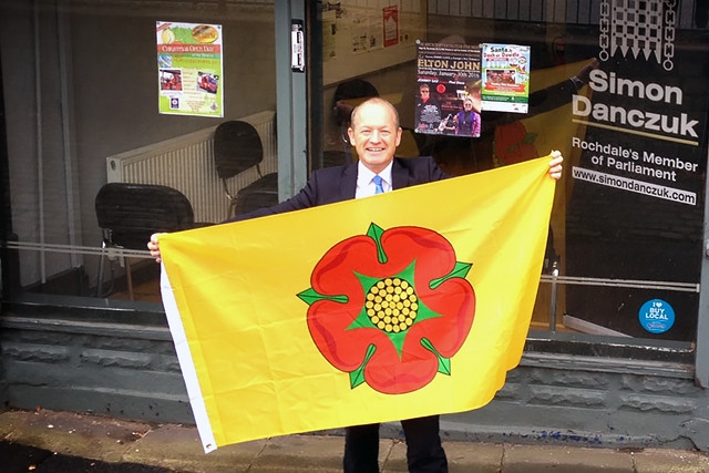 Simon Danczuk marks Lancashire Day