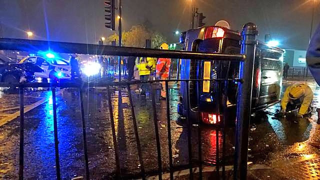 Accident at Townhead Junction