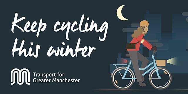 TfGM’s cycling team’s top tips for cycling during winter
