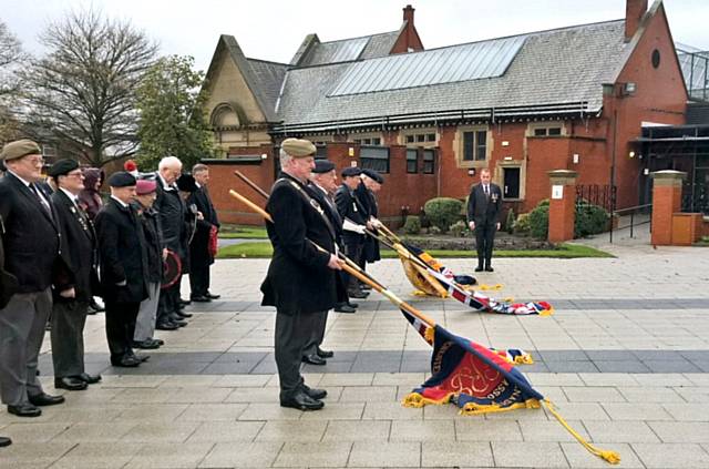 Aden Service of Remembrance in Heywood