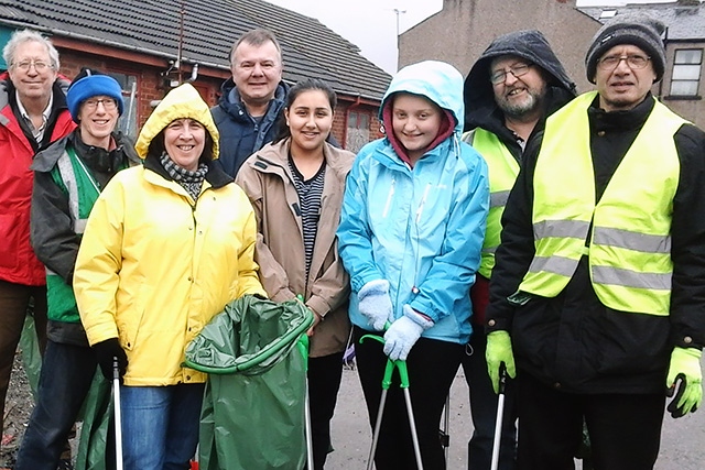 Rochdale Environmental Action Group volunteers