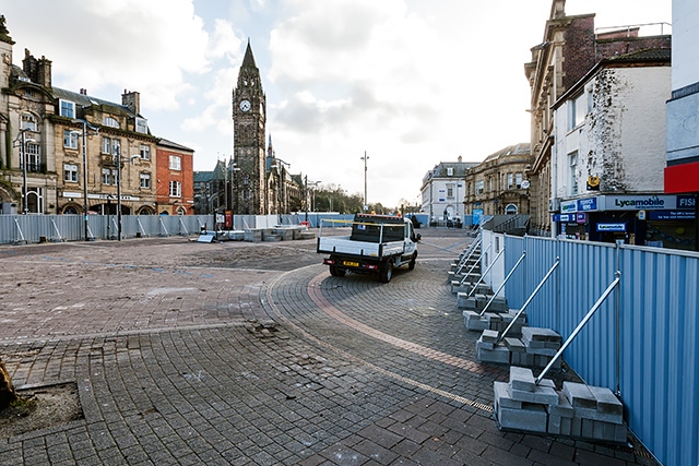 Work starts on uncovering the River Roch in Rochdale town centre