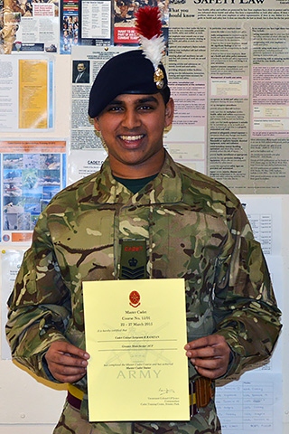 Colour Sergeant Rahees Ramzan