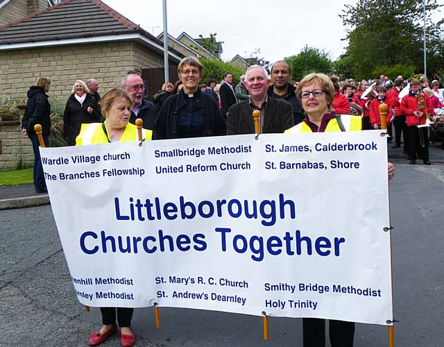 The Littleborough Churches annual Whit Walk
