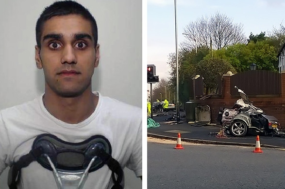 Addil Haroon who killed Joseph Brown-Lartey when he drove at 80mph through a red traffic