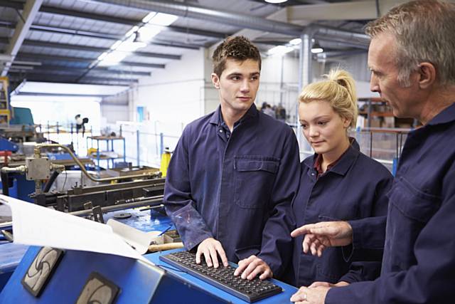Local employers could get up to £4,000 funding if they take on an apprentice