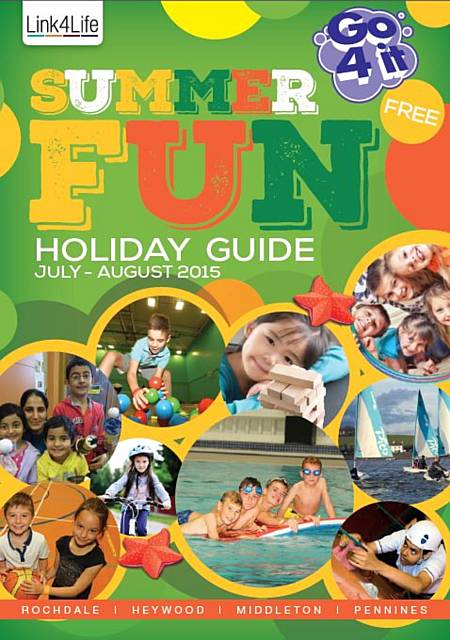 Link4Life has launched its 2015 Summer Holiday programme which is jam-packed with activities, sessions and courses on offer around the borough of Rochdale for Children and Young People