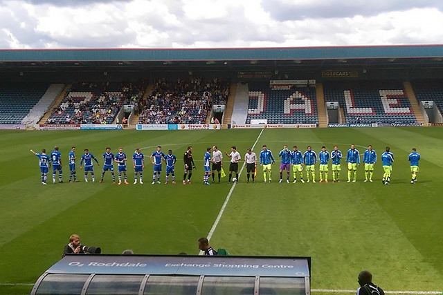 Rochdale v Huddersfield Town (photo from a friendly in 2015)