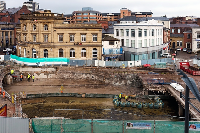 Uncovering the River Roch in Rochdale Town Centre