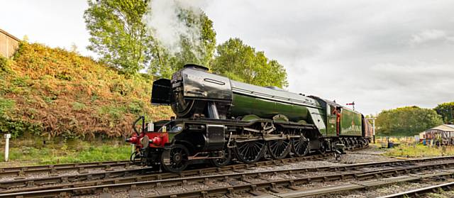 Flying Scotsman will return to East Lancashire Railway for Easter weekend