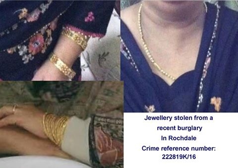 Jewellery stolen in Bamford
