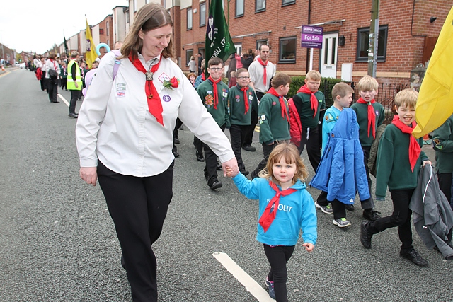 St George parade fills the streets of Heywood
