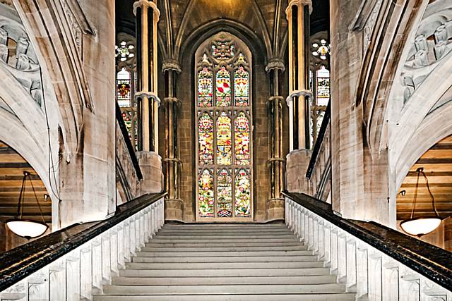 The Grand Staircase at Rochdale Town Hall
