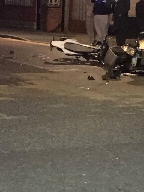 Six people injured after a car crash on Queen Victoria Street/Oldham Road, Rochdale