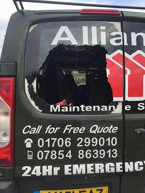 £3,000 of equipment stolen from van