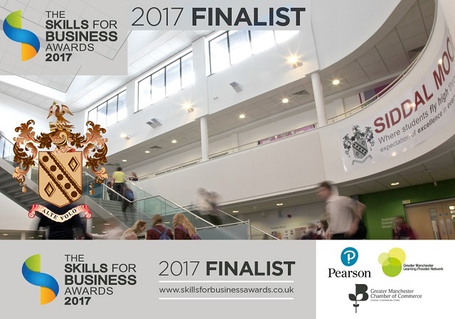 Siddal Moor has been shortlisted as a Skills for Business Award Finalist 2017