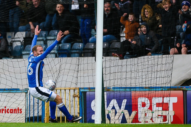 Rochdale v Bristol Rovers<br /> Matty Done scores Dale's winning goal