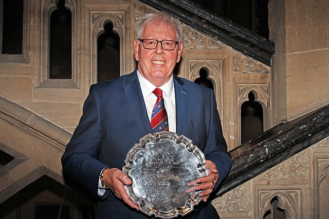 John Swinden was named Man of Rochdale in 2017