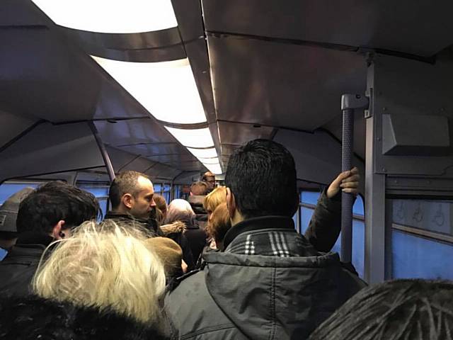 Commuters face second day of train misery