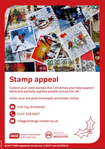 RNIB Stamp appeal