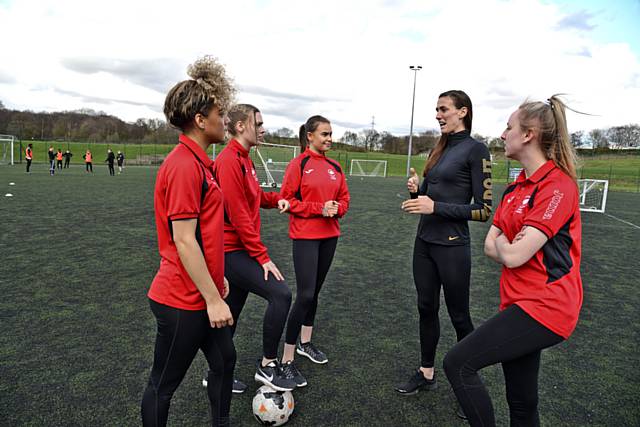England star Jill Scott searches for the next generation of talent