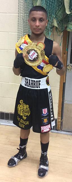 Shahruf Ali, Hamer Amateur Boxing Club