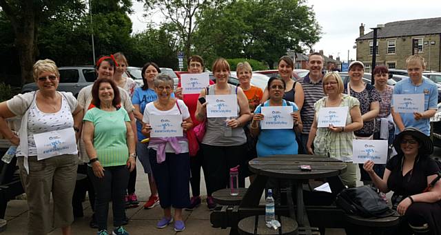 Weight Watchers members say yes to a 5k at Hollingworth Lake
