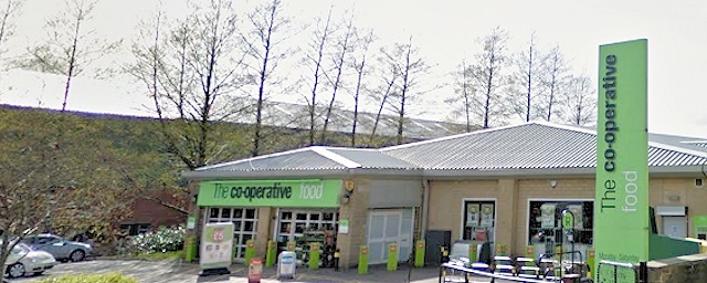 Robbery at the Co-op store on Dale Street, Milnrow