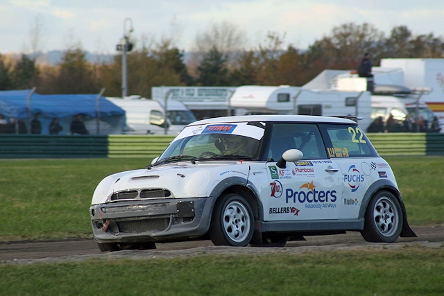 Brown enjoyed a second successful Rallycross outing