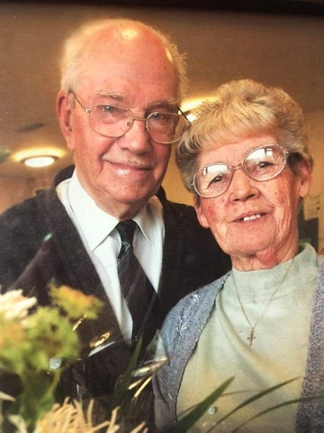 Jack with his wife, Veronica