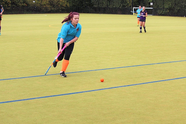 Collinson made forward runs time after time for Rochdale Ladies Hockey