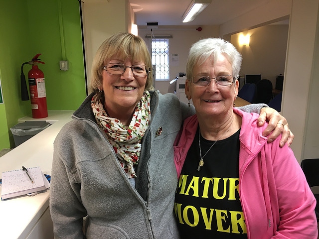 Virginia Davies and Cath Browning - Burnside Community Centre, Middleton