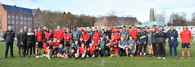 Hopwood Hall College have entered an official partnership with Rugby League’s Salford Red Devils 