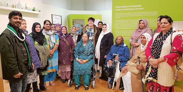 Carers, and the relatives they support, at Touchstones Museum