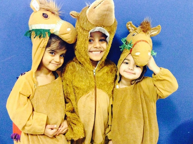 Greenbank Primary perform Humph the Camel