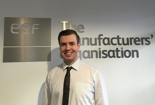 Joel Durkin appointed regional affairs manager to lead EEF’s external affairs programme